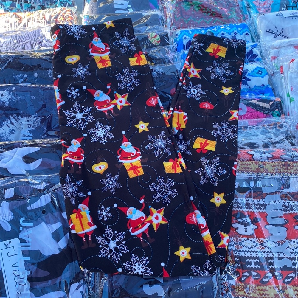 Santa clause leggings